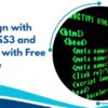 Web Design with HTML5, CSS3 and Bootstrap with Free Certificate