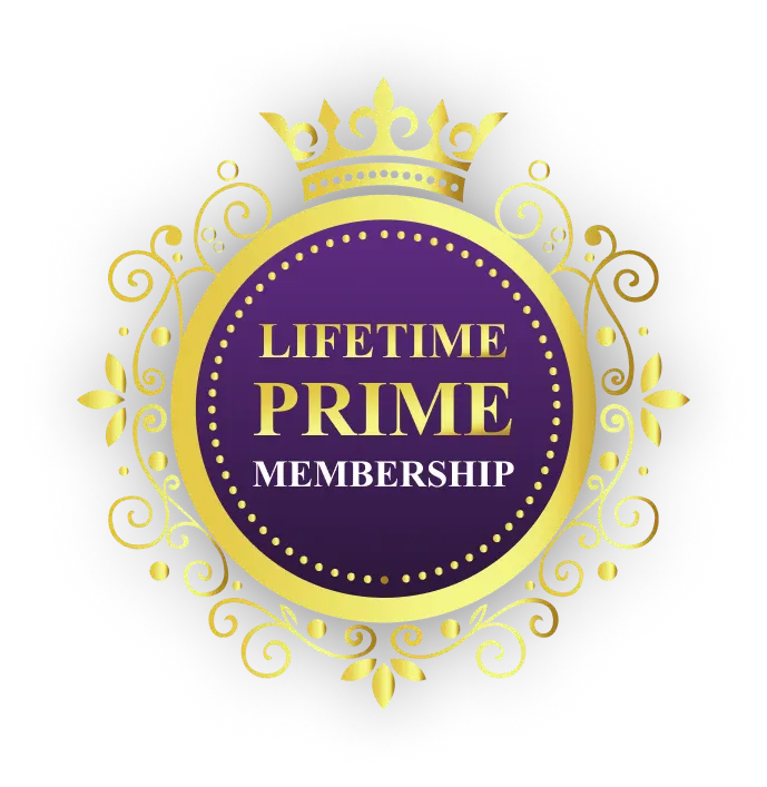 Lifetime Prime Membership BADGE