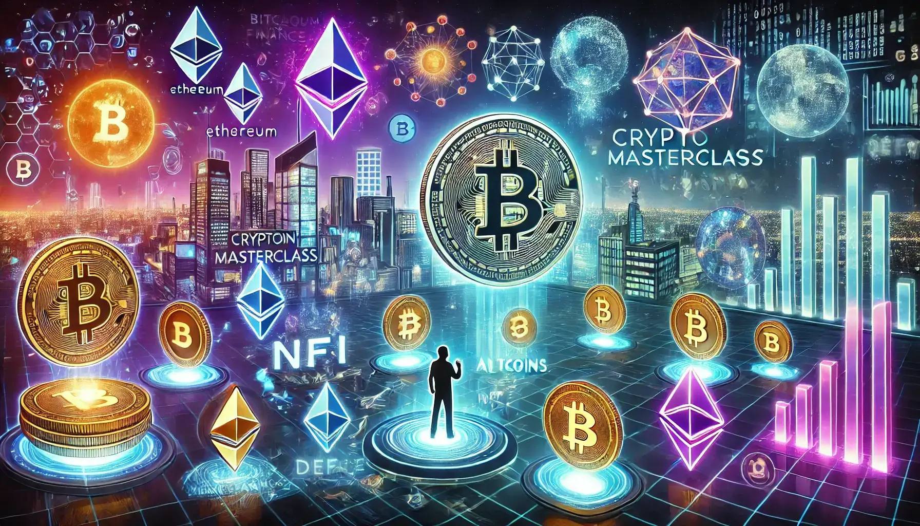 Crypto Masterclass Bitcoin, Altcoins, NFTs, DeFi, Metaverse